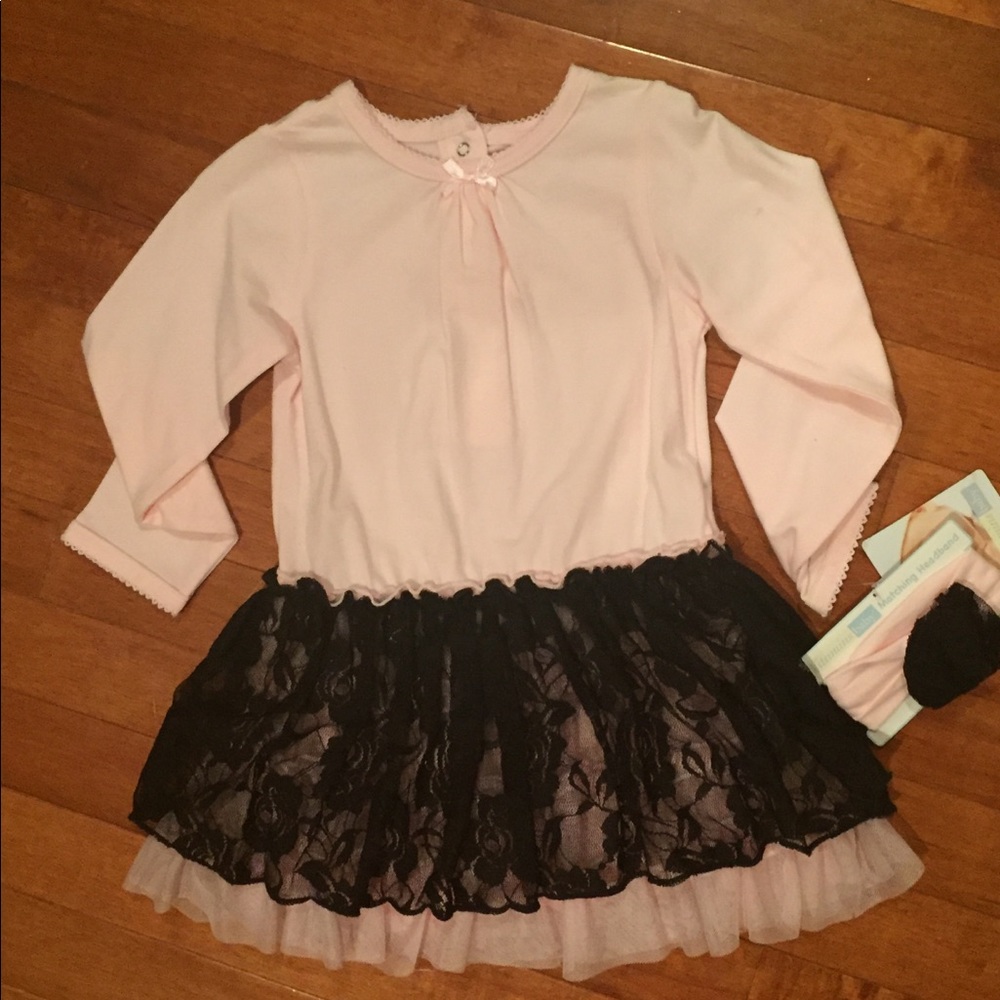 Cotton/Lace Dress - NWT